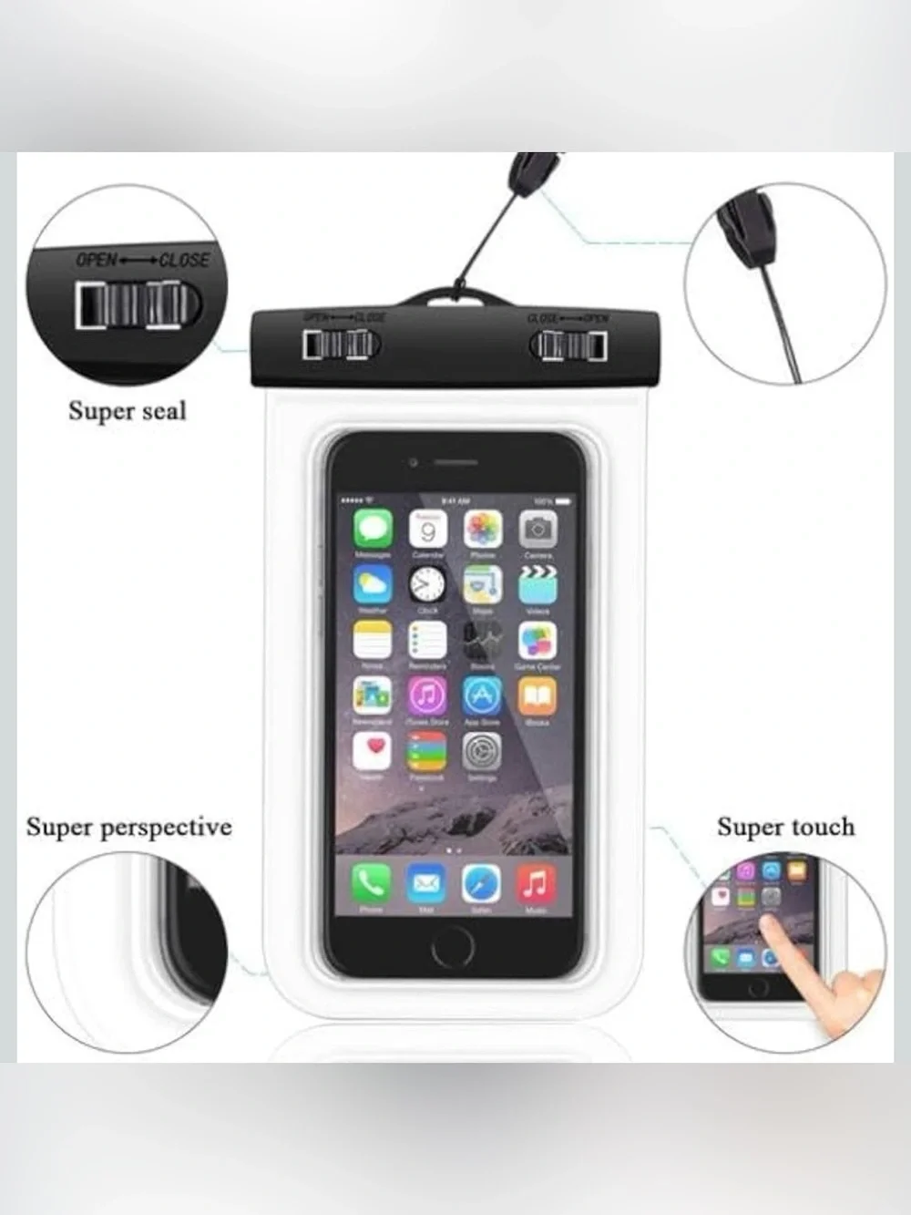 NWT Selna Universal Waterproof Cellphone Pouch